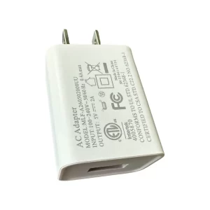 USB Wall Charger - 2A Fast Charging (ETL Certified)